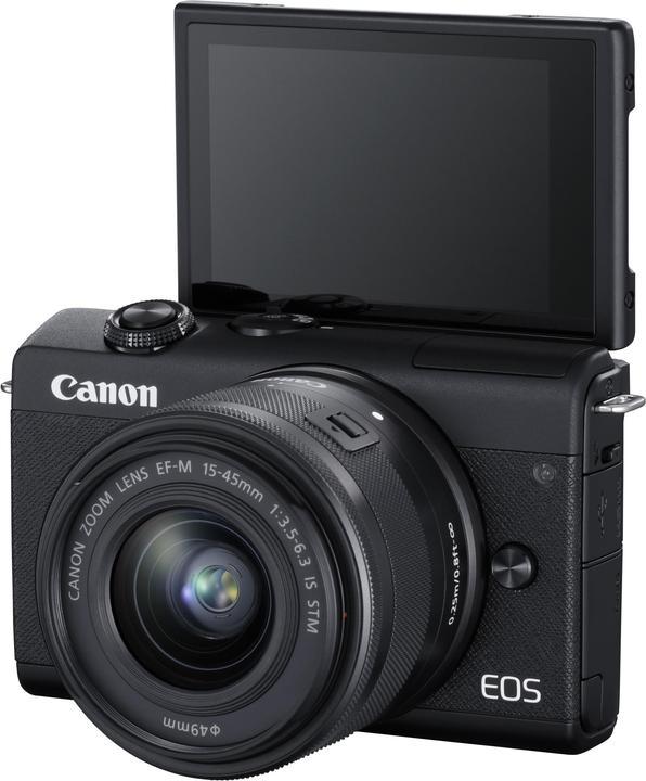 Actual product image Canon EOS M200 (15 - 45 mm, 24.10 Mpx, APS-C / DX)