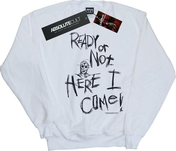 Actual product image Absolute Cult Womens/Ladies Ready Or Not Sweatshirt (S)