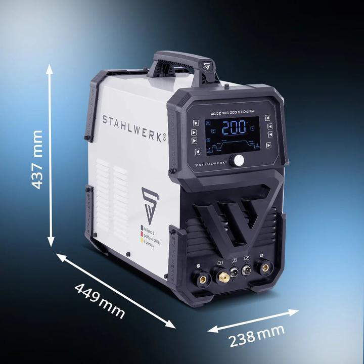 Actual product image Stahlwerk AC/DC Wig 200 ST Digital