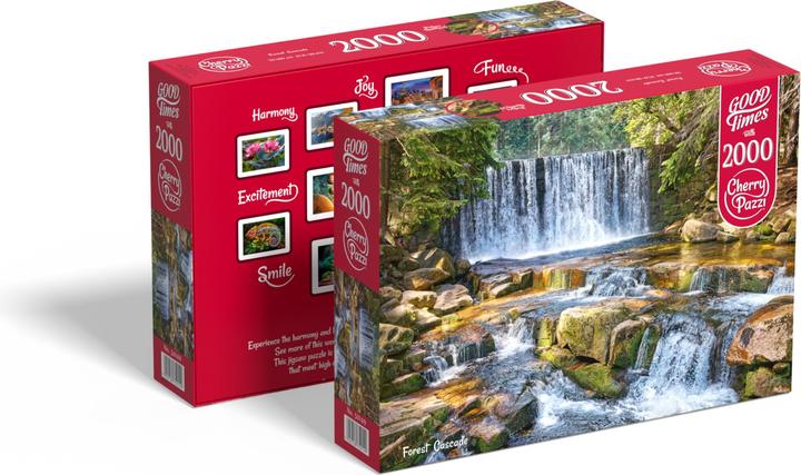 Produktbild Cherry Pazzi Puzzle 2000 Teile - Waldkaskade (2000 Teile)