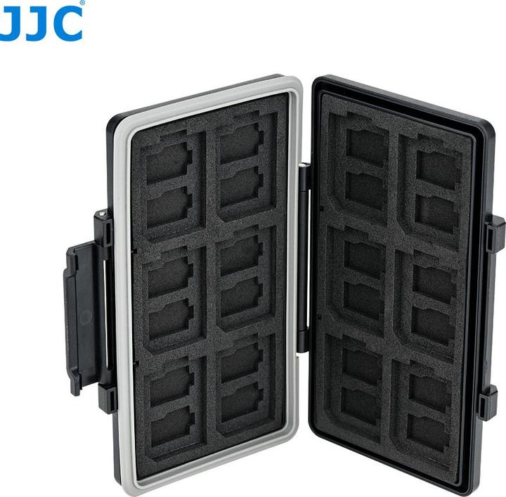Produktbild JJC Memory Card Case Capable of storing 24 MSD+12 SD cards