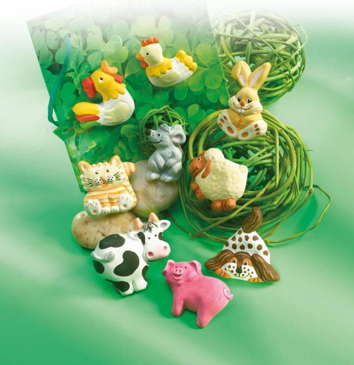 Image du produit Fimo Moule à motifs "Animaux de la ferme", 9 motifs