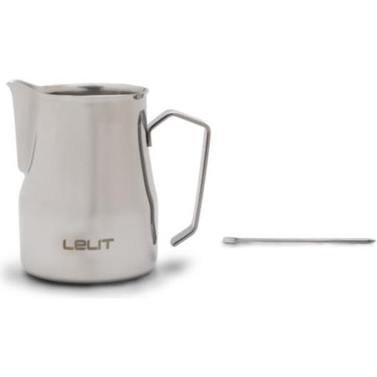 Lelit Caraffa di latte 75cl incl. penna Latte Art., Lattiera, Argento