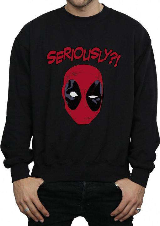 Image du produit - Sweat DEADPOOL SERIOUSLY - Homme (S)