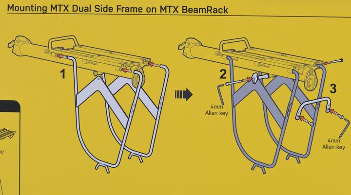 Immagine prodotto Topeak MTX Dual Seitenrahmen