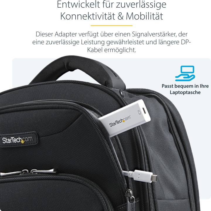 Actual product image StarTech USB-C zu Mini DisplayPort (Mini DP, 6 cm)