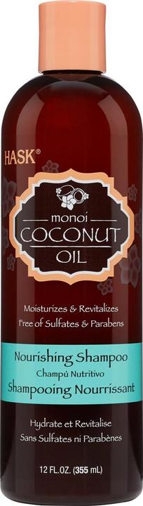 Hask MONOI COCONUT OIL nourishing shampoo 355 ml (355 ml, Flüssiges Shampoo)