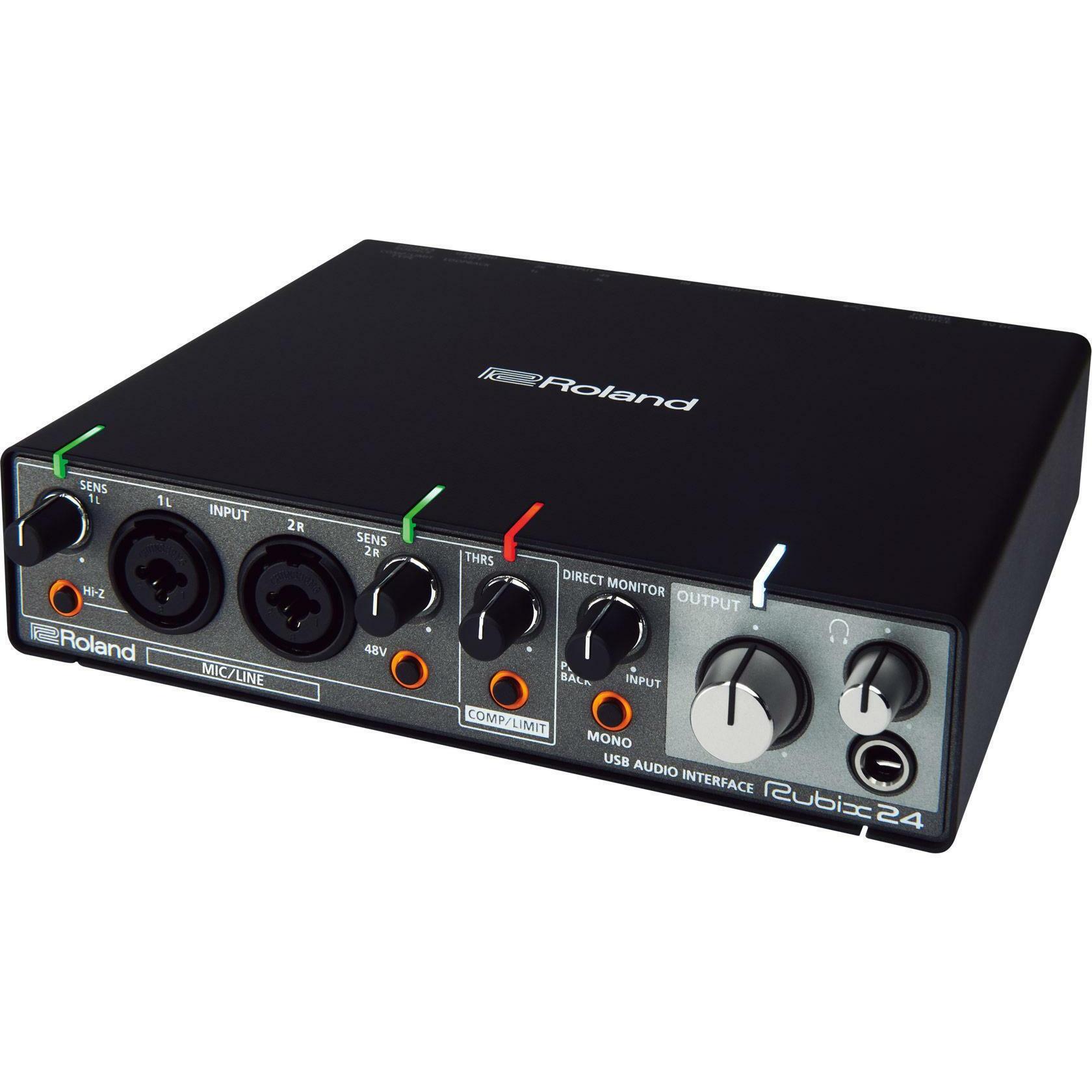 Roland Rubix 24 (USB), Audio Interface, Schwarz