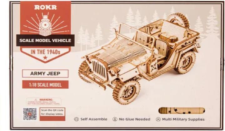 Actual product image Rokr MC701 - Army Field Car