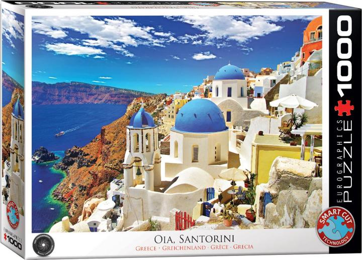 Actual product image Eurographics Oia on Santorini Greece (1000 pieces)