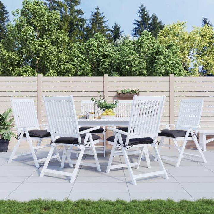 Image du produit VidaXL Ensemble salon de jardin 10 pièces avec coussins (40 x 40 x 7 cm)