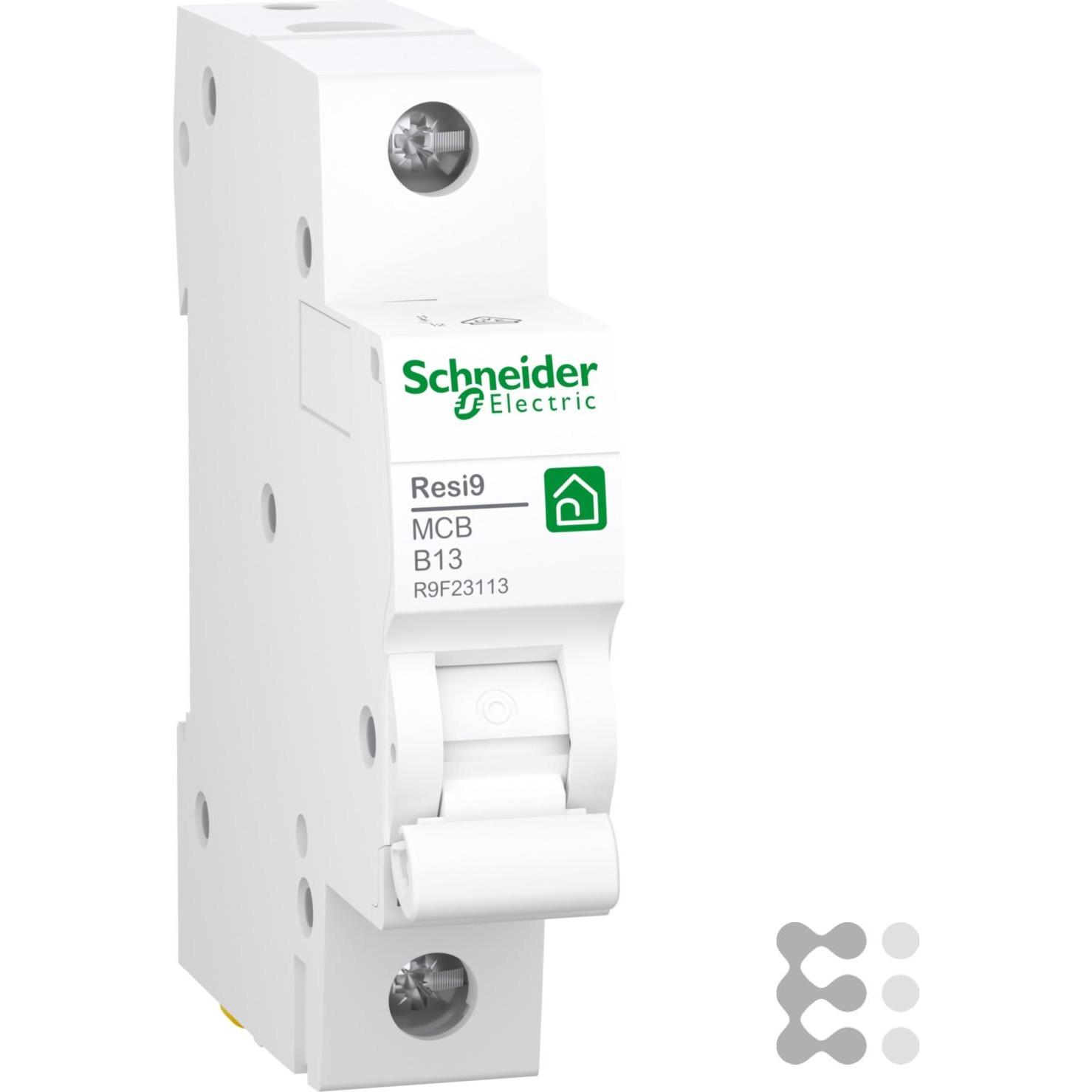 Thumbnail - Schneider Electric, Schutzschalter, Automat B 13A 1-polig R9F23113 Resi9