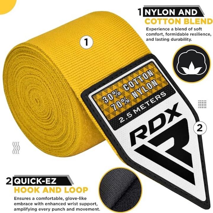 Actual product image Rdx Hand Wraps Pro