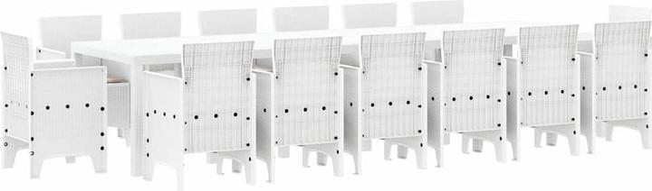 Produktbild vidaXL Gartendining-Set (350 x 100 x 74 cm)