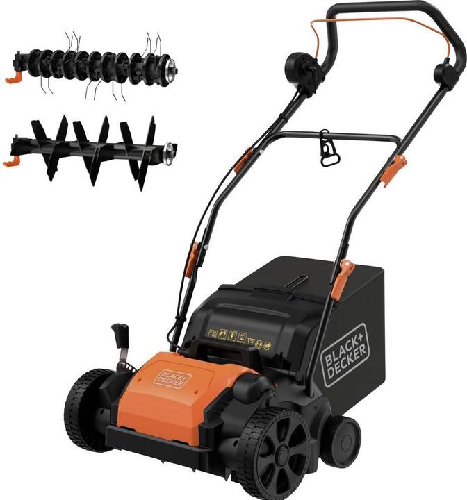 Produktbild Black & Decker Elektro Vertikutierer fahrbar Arbeitsbreite 30 cm