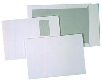 Actual product image Bong Papprückwandtasche DIN B4 ohne Fenster 120g/m² mit (100 pcs.)