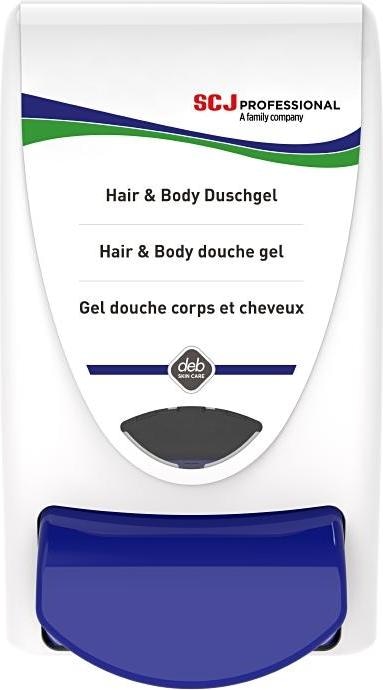 Actual product image deb Cleanse Shower 1000 dispenser Soap dispenser 1 litre, SHW1LDSMD for shower gel and shampoo (1000 ml)