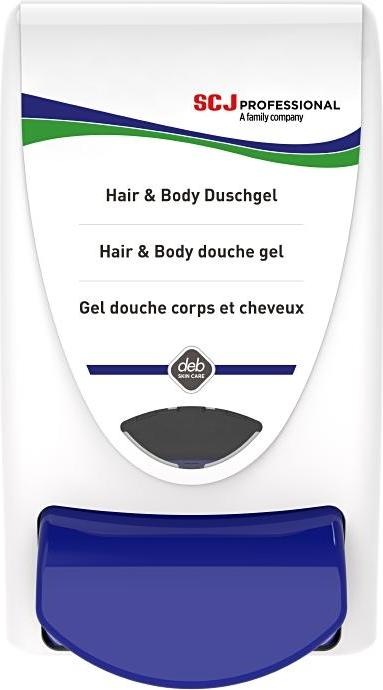 deb Cleanse Shower 1000 dispenser Soap dispenser 1 litre, SHW1LDSMD for shower gel and shampoo (1000 ml)
