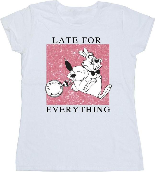 Immagine prodotto Disney Alice In Wonderland White Rabbit Maglietta Donna (L)