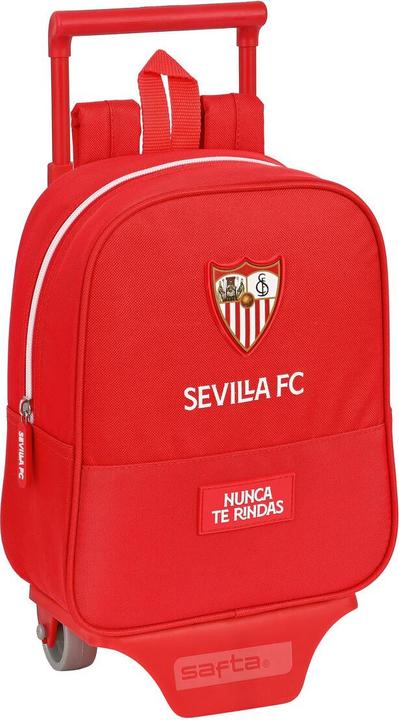 Produktbild Sevilla Fútbol Club Schulrucksack mit Rädern Rot (22 x 27 x 10 cm)