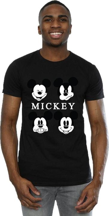 Immagine prodotto Disney Maglietta Uomo Quattro Teste di Topolino in cotone (S)