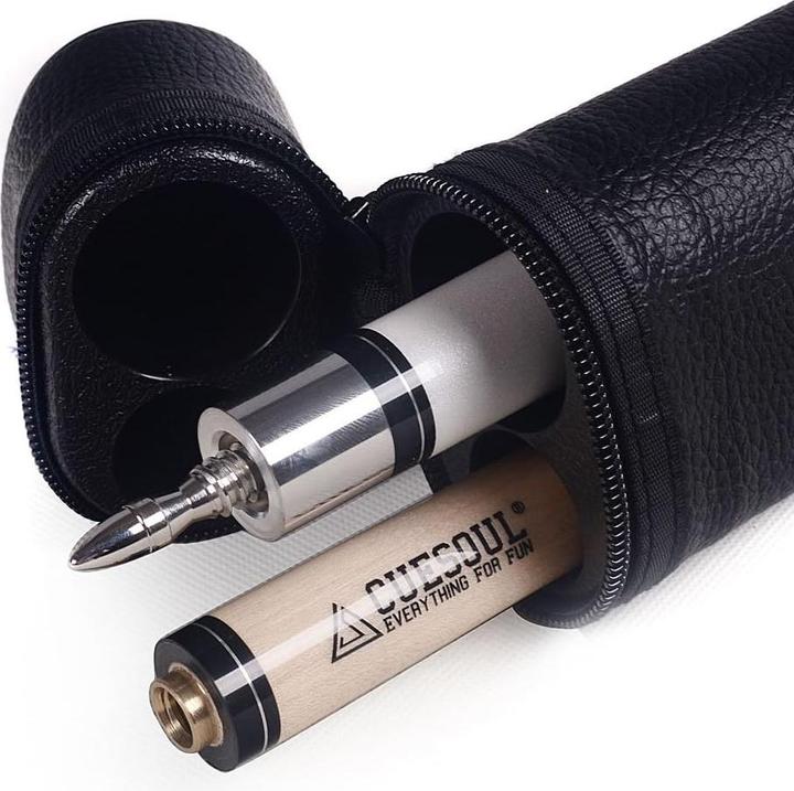 Produktbild Cuesoul 2-teiliger Billiard Queue mit Tasche und Zubehör