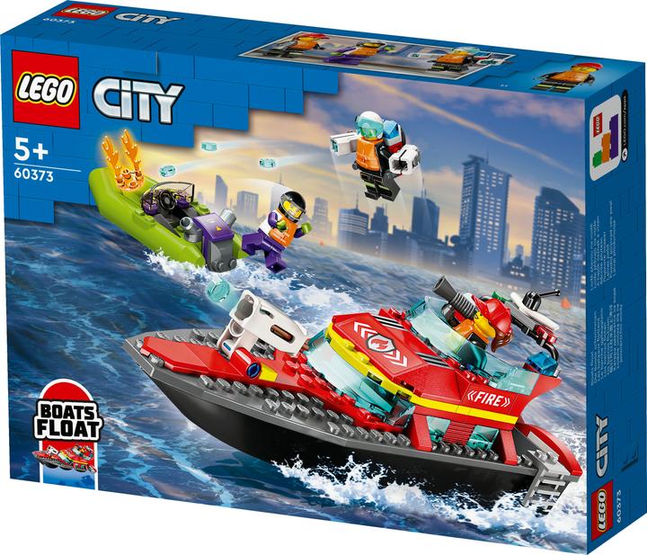 Produktbild LEGO Feuerwehrboot (60373, LEGO City)