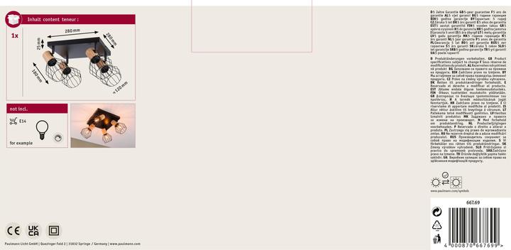 Actual product image Paulmann Spotlight Lanka (E14)