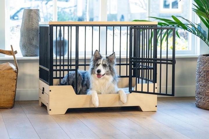 Produktbild Designed by Lotte Drahtkäfig Quirine (Hundezwinger)