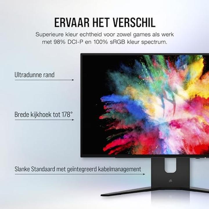 Actual product image Corsair Xeneon 27QHD240 (2560 x 1440 pixels, 27")