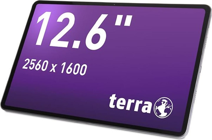 Actual product image Wortmann TERRA PAD 1201 12.6/" OLED/2560x1600/8GB/256G/LTE/A (4G, 12.60", 256 GB, Charcoal)