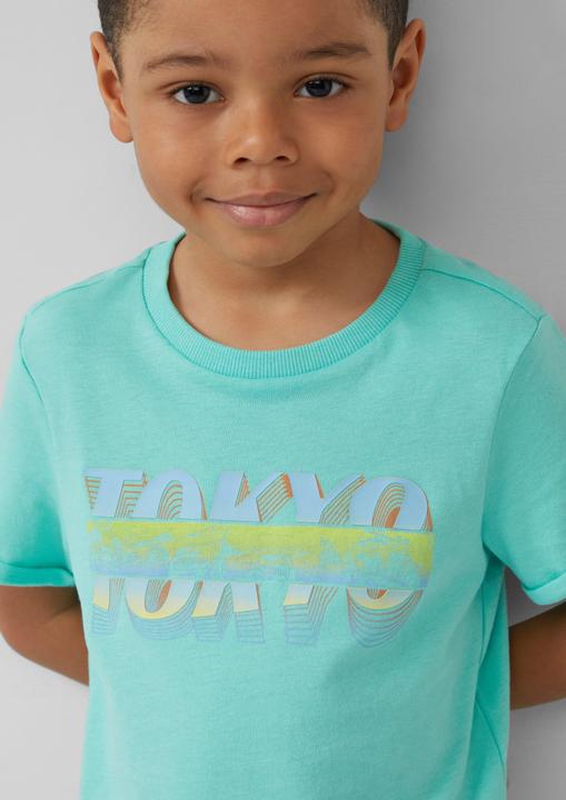 Actual product image S.Oliver T-Shirt Jersey-T-Shirt mit Frontprint (116, 122)