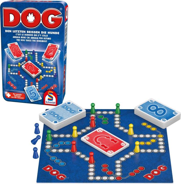 Produktbild Schmidt Spiele DOG® Bring-Mich-Mit-Spiele in der Metalldose (Deutsch, 2 - 6 Spieler)
