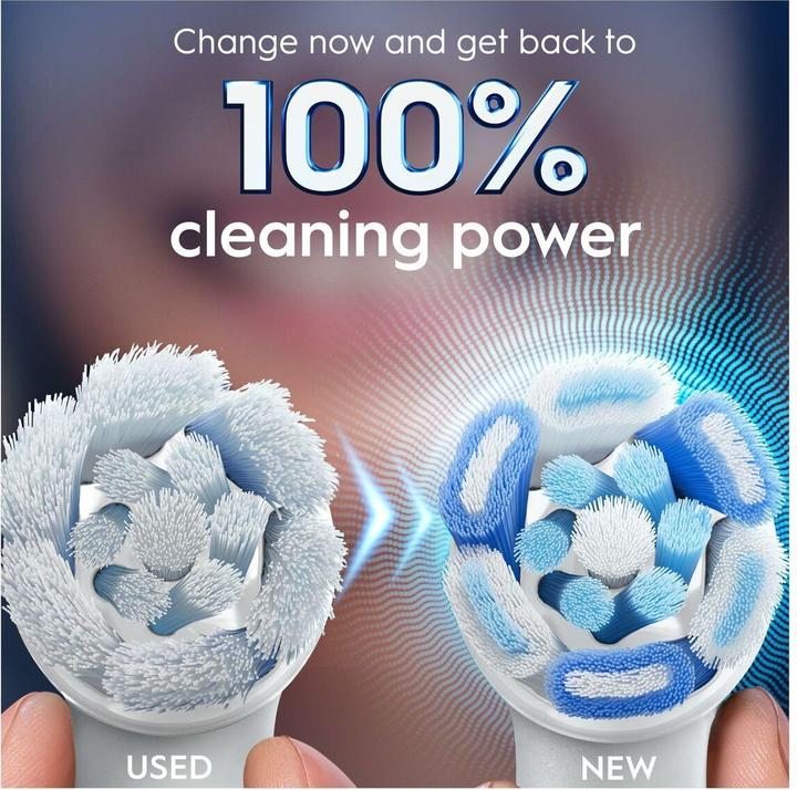 Actual product image Oral-B Oral B - iO Series Ultimate Clean Replacement Brush Heads - White - 3 count (3 x)