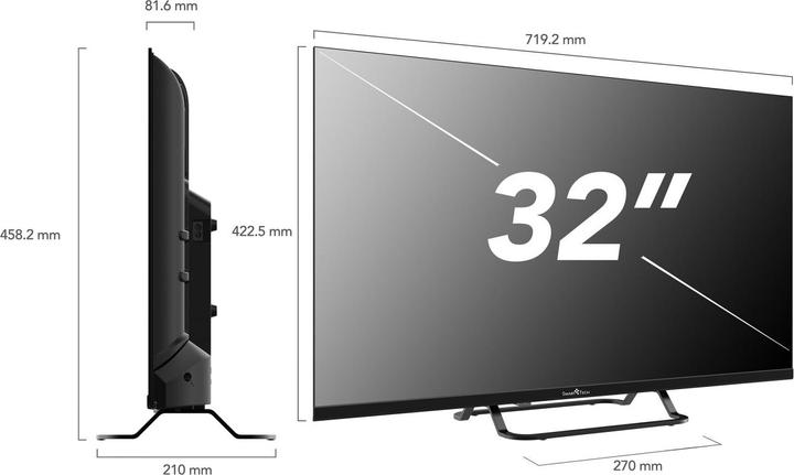 Actual product image Smart Tech 32HV02V 32" Hd Led Tv (32", LED, HD ready)