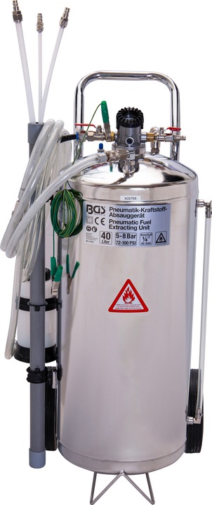 Actual product image BGS Pneumatic Fuel Suction Device 40 l