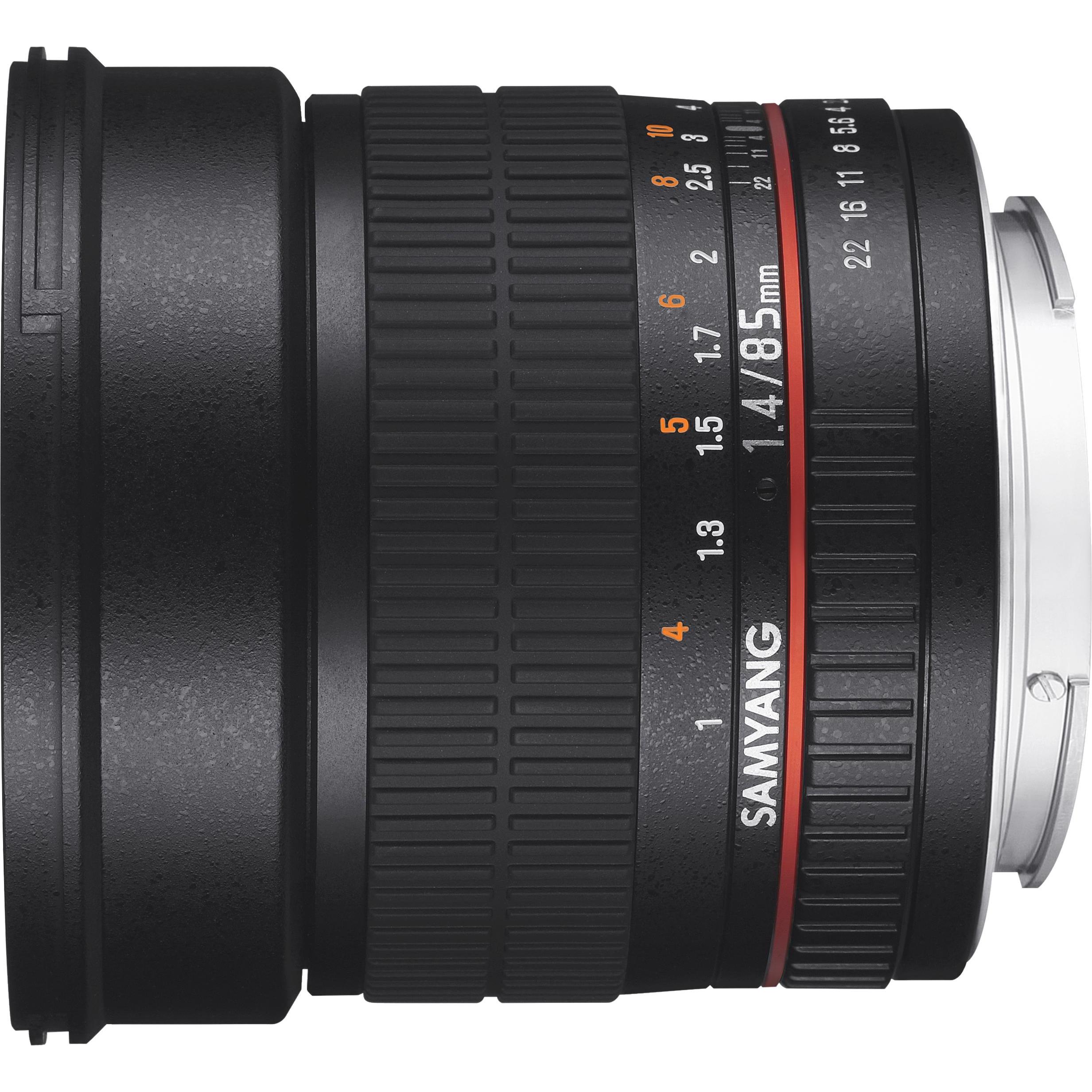 Thumbnail - Samyang 85mm f/1.4-22 MFT (Micro Four Thirds, APS-C / DX), Objektiv, Schwarz