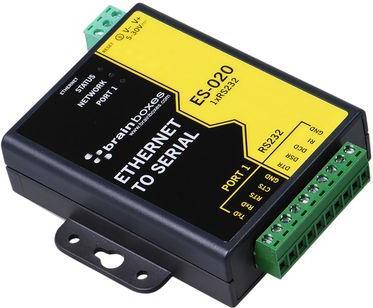 Actual product image Brainboxes Ethernet 1 port RS232 10xScrew