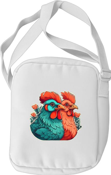 Produktbild Bügelbilder Schul & Freizeitsrucksack-Set Verrückte Hühner Comic (15 l)