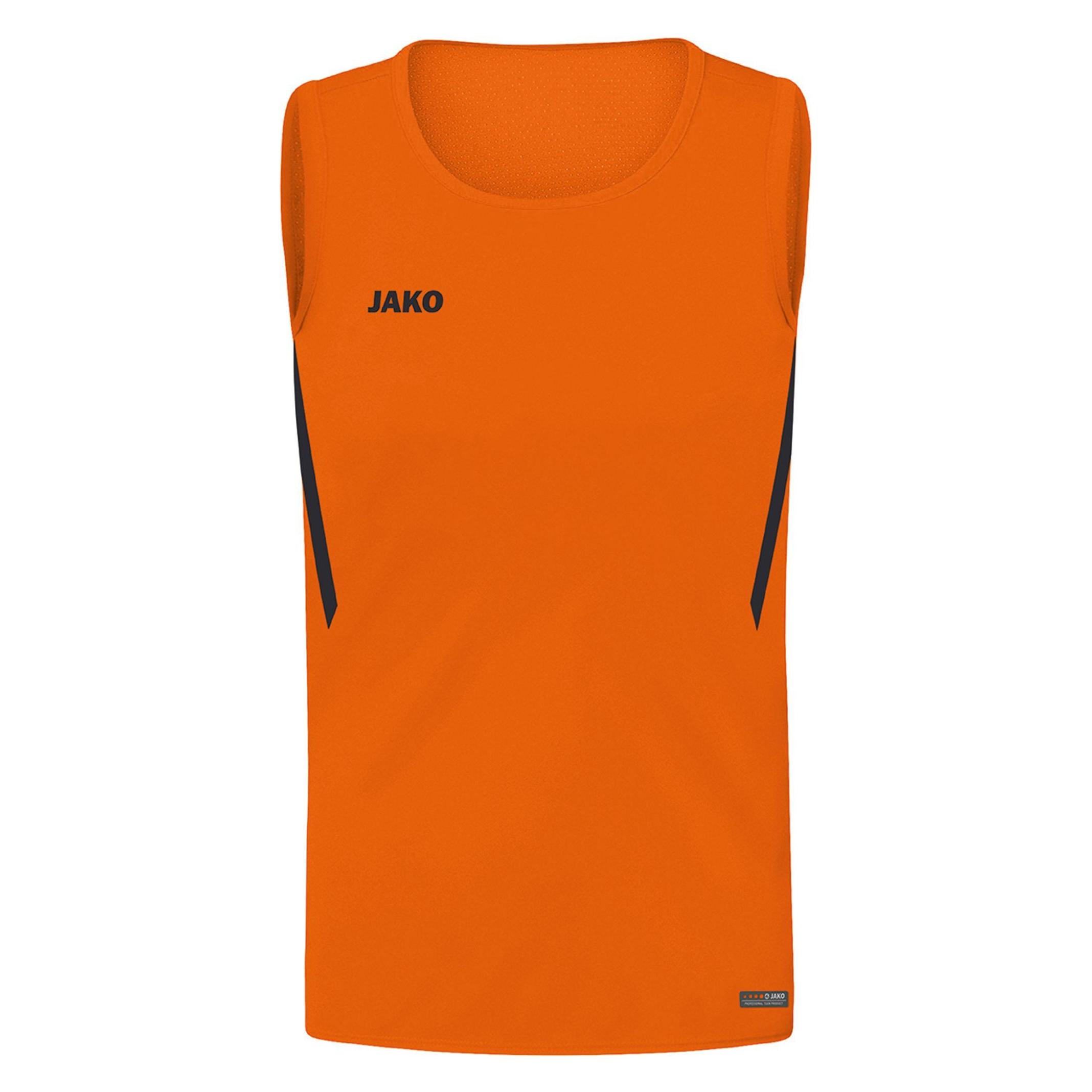 Jako, Mädchen, Sportshirt, Tanktop Challenge (152), Orange, 152