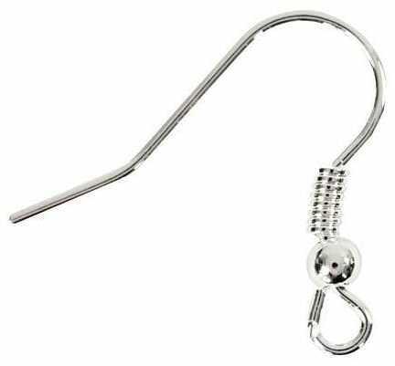 Actual product image Creativ Company Earhook With ball (Brass)