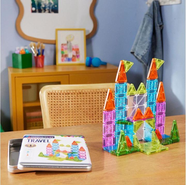 Actual product image Magna-Tiles MicroMagsTravel Deluxe