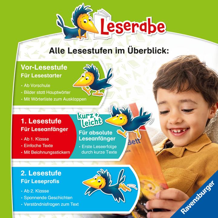 Produktbild Ravensburger Meerjungfrauengeschichten - Leserabe ab Vorschule - Erstlesebuch für Kinder ab 5 Jahren (Deutsch, Meike Teichmann, Katja Reider, 2022)