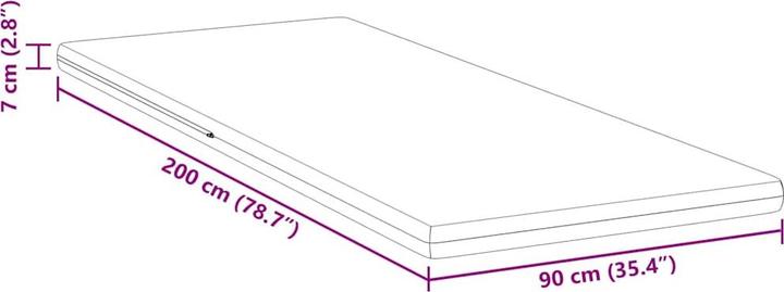 Produktbild vidaXL Schlafverstärker (90 x 200 cm)