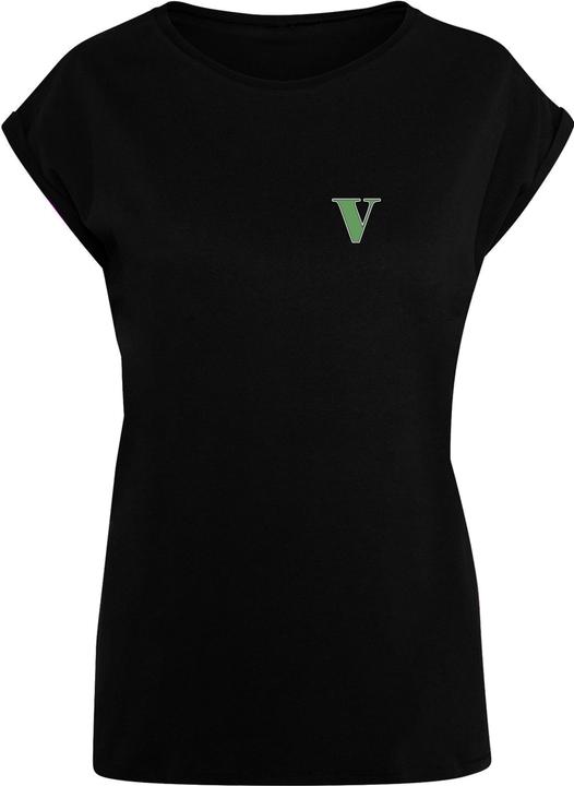 Produktbild Merchcode Ladies Grand Collage Extended Shoulder Tee - 117919 (M)