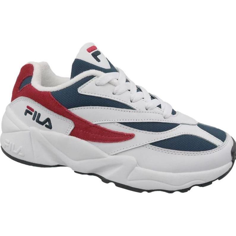 FILA, Donne, Sneaker, Buty damskie 94 białe r. 39 (1010552-20K), Blu, Rosso, Bianco, (39)