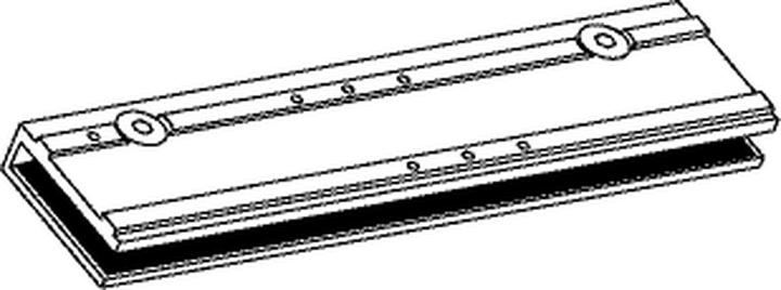 Geze Glass clamping shoe for door closer TS 5000 and TS 4000 (Glass door, Indoor)