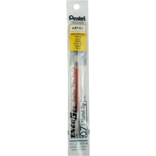 Pentel, Schreibstifte, 12 LR7 Gelschreiberminen gelb (1 x)