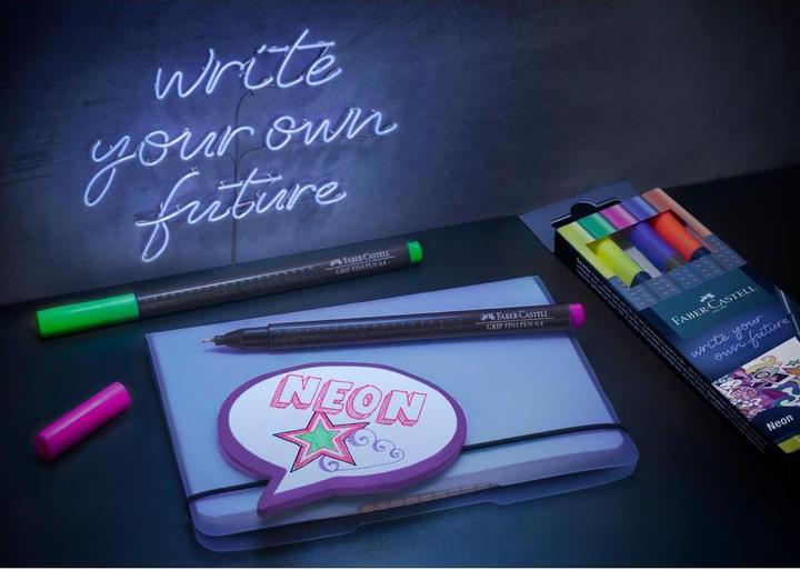 Produktbild Faber-Castell GRIP - Finepen (Neonfarben, 5x)