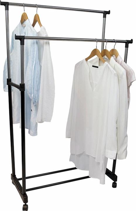 Image du produit Homeline Porte-manteau double réglable